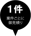 映像制作１件の案件ごとに御見積りします